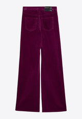 Department 5 Corduroy Palazzo Pants Purple DP0461TS0105/P_DEPAR-531