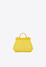 Dolce 
Gabbana Kids Girls Mini Sicily Top Handle Bag EB0003 AB011 80210 Yellow