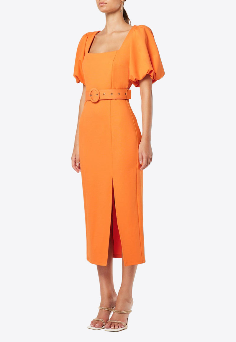 Elliatt Brynlee Midi Dress EC2082302ORANGE