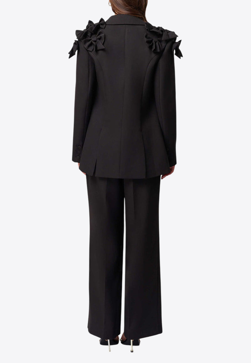 Elliatt Kennedy Bow Embellished Suit Black EC2082414Â BLACK