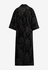 Max Mara Damask Velvet Coat EDOLOVI/P_MAXMA-001