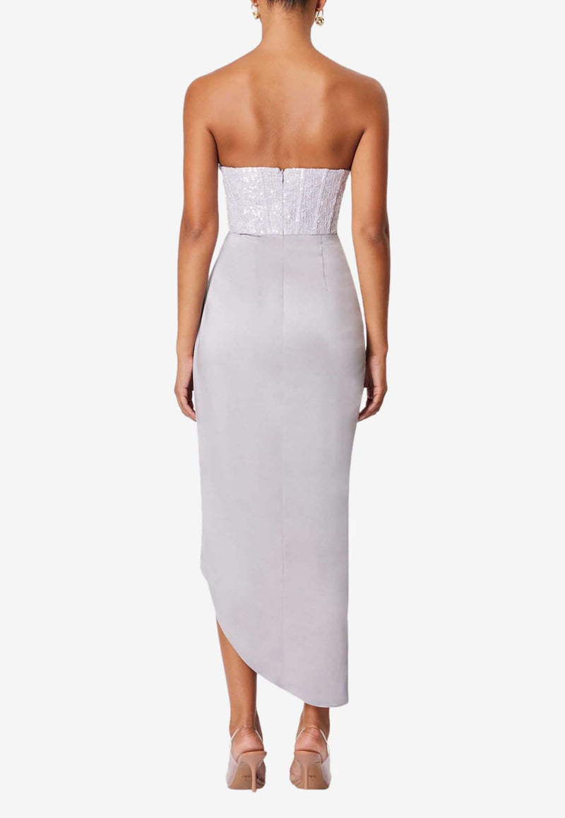 Elliatt Petra Strapless Midi Dress Lilac EH3092428LILAC/LAVENDAR