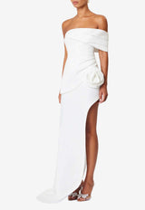 Elliatt Bethany Off-Shoulder Maxi Dress White EH3092434IVORY