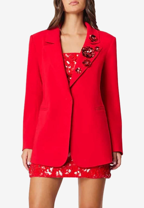 Elliatt Emma Single-Breasted Blazer Red EH3102409RED