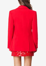 Elliatt Emma Single-Breasted Blazer Red EH3102409RED