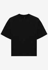 Entire Studios Washed Crewneck T-shirt Black ES2252CO/P_ENTST-SO