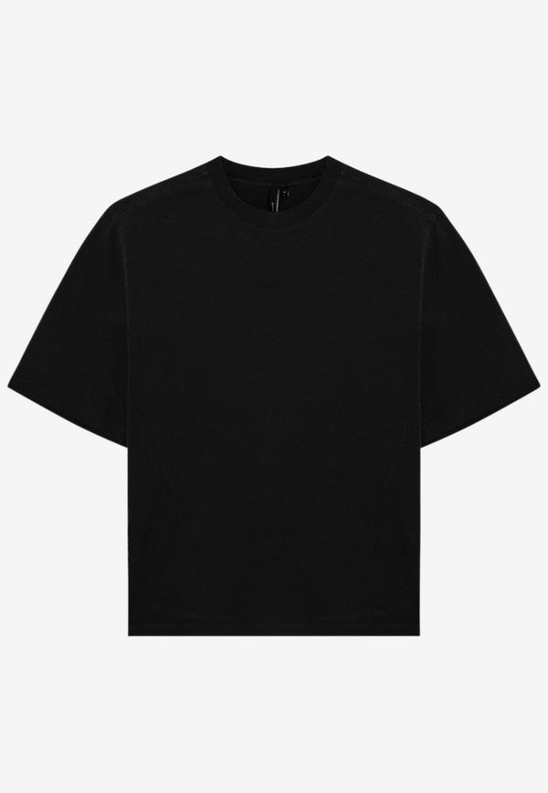 Entire Studios Washed Crewneck T-shirt Black ES2252CO/P_ENTST-SO