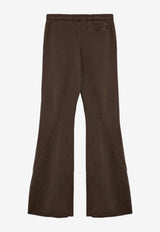 Entire Studios Flared Track Pants Brown ES2303CO/P_ENTST-BT