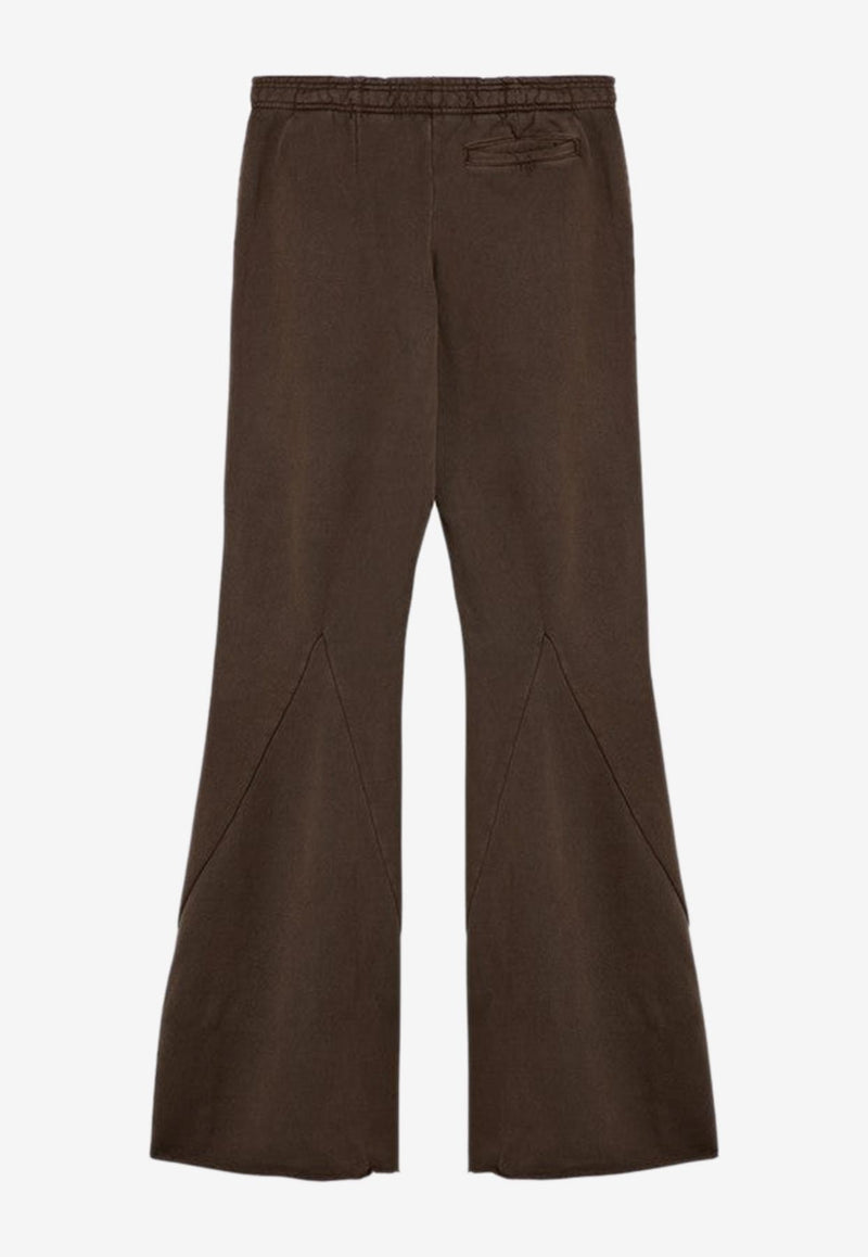 Entire Studios Flared Track Pants Brown ES2303CO/P_ENTST-BT