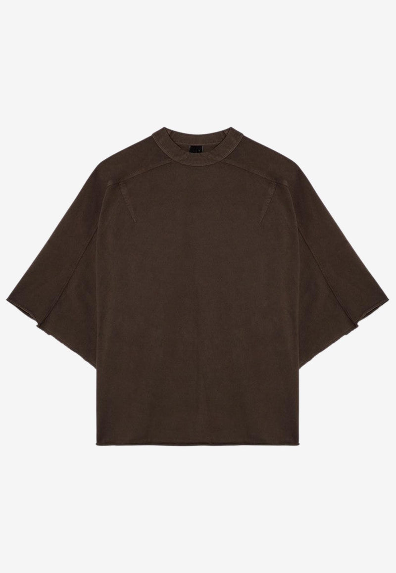 Entire Studios Essential Oversized Jersey T-shirt Brown ES2487CO/P_ENTST-BT