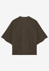 Entire Studios Essential Oversized Jersey T-shirt Green ES2487CO/P_ENTST-MI