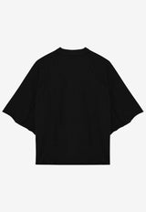 Entire Studios Essential Oversized Jersey T-shirt Black ES2487CO/P_ENTST-SO