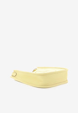 Hermès Mini Evelyne 16 in Jaune Milton Clemence Leather with Palladium Hardware