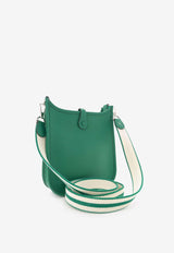 Hermès Mini Evelyne 16 Amazone in Vert Vertigo Taurillon Clemence with Palladium Hardware