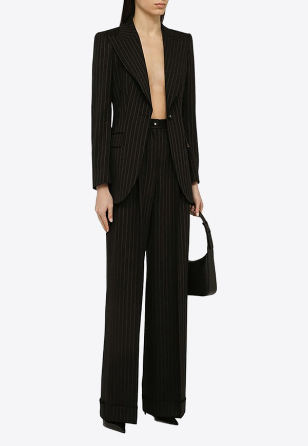 Dolce 
Gabbana Single-Breasted Pinstriped Blazer in Wool F29QGTFRBDB/O_DOLCE-S8051