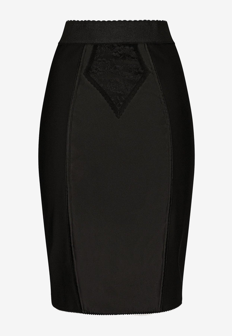 Dolce 
Gabbana High-Waist Pencil Skirt Black F4BKDT GDM43 N0000