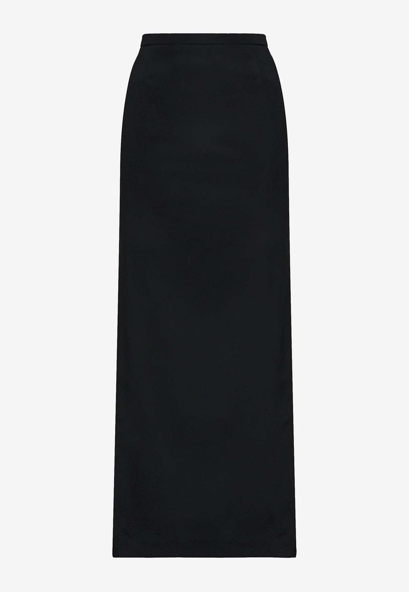 Dolce 
Gabbana Cady Pencil Midi Skirt F4CLXT FURLE N0000