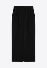 Dolce 
Gabbana Wool-Blend Pencil Midi Skirt Black F4CZ8TFU21E/P_DOLCE-N0000