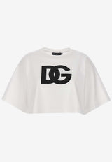 Dolce 
Gabbana Logo Print Short-Sleeved T-shirt F8U81T GDB6Q W0800