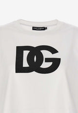 Dolce 
Gabbana Logo Print Short-Sleeved T-shirt F8U81T GDB6Q W0800