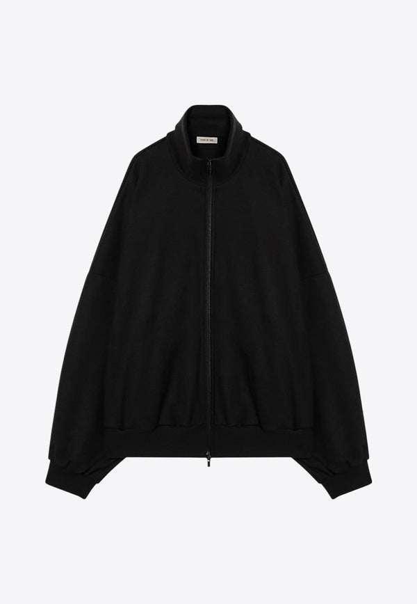 Fear Of God Oversized Zip-Up Sweatshirt Black FG24FW30-025CWT/P_FEARG-001