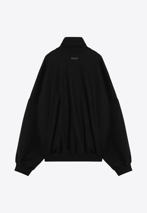 Fear Of God Oversized Zip-Up Sweatshirt Black FG24FW30-025CWT/P_FEARG-001