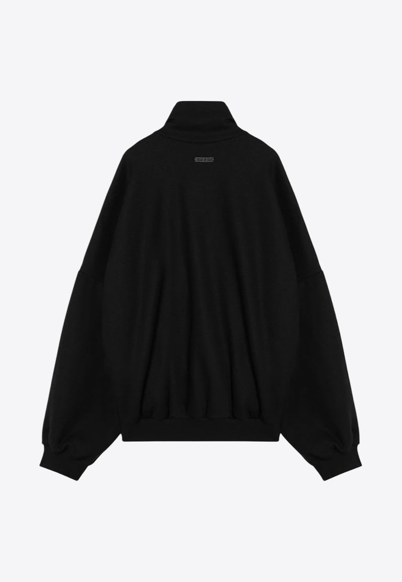 Fear Of God Oversized Zip-Up Sweatshirt Black FG24FW30-025CWT/P_FEARG-001