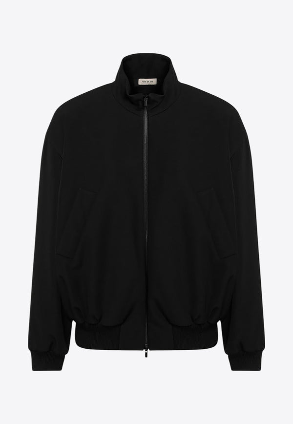 Fear Of God Wool-Blend Zip-Up Jacket Black FG24FW30-638WCT/P_FEARG-001