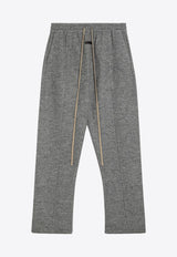 Fear Of God Logo Patch Wool Track Pants Gray FG24FW40-619BOW/P_FEARG-039