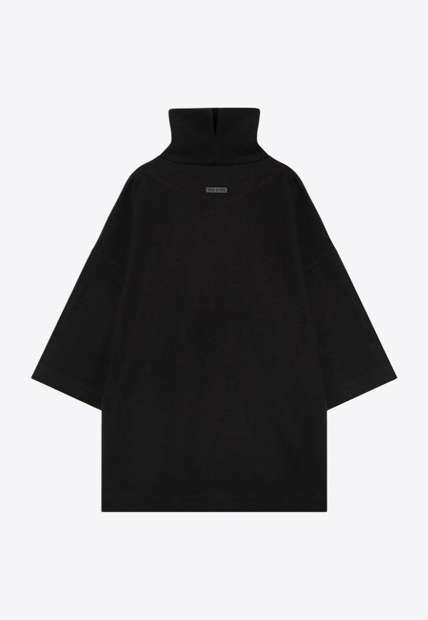 Fear Of God High-Collar Wool-Blend Sweater Black FG24FW50-10143CWT/P_FEARG-001