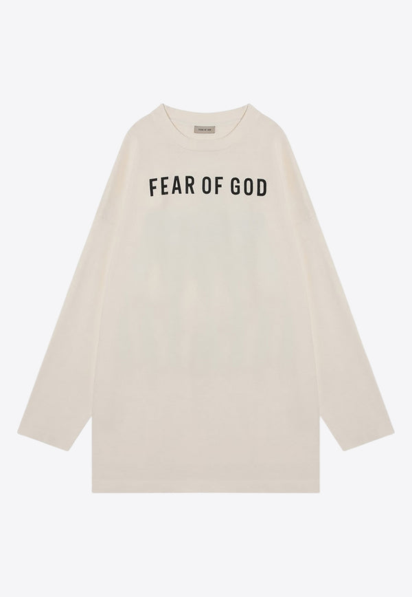 Fear Of God Thunderbird Long-Sleeved Oversized T-shirt Cream FG24FW50-10175EBHW/P_FEARG-107