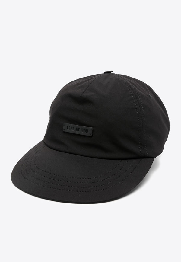 Fear Of God Dad Logo Patch Baseball Cap Black FG24FW70BLACK