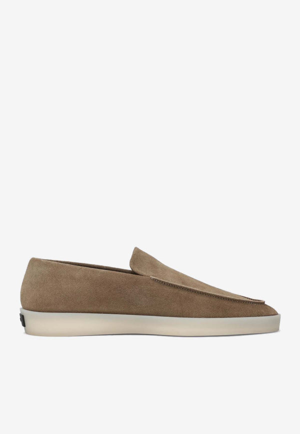 Fear Of God Logo Patch Suede Loafers Taupe FG24FW80-8011SUE/P_FEARG-225