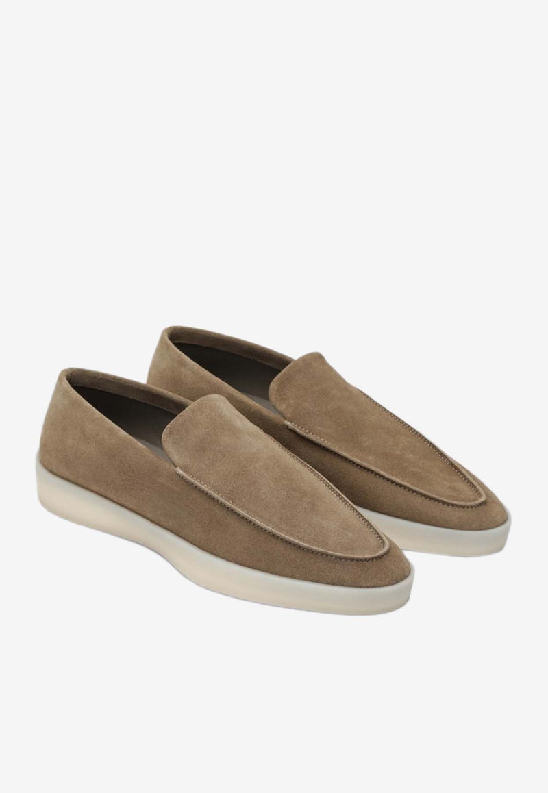 Fear Of God Logo Patch Suede Loafers Taupe FG24FW80-8011SUE/P_FEARG-225