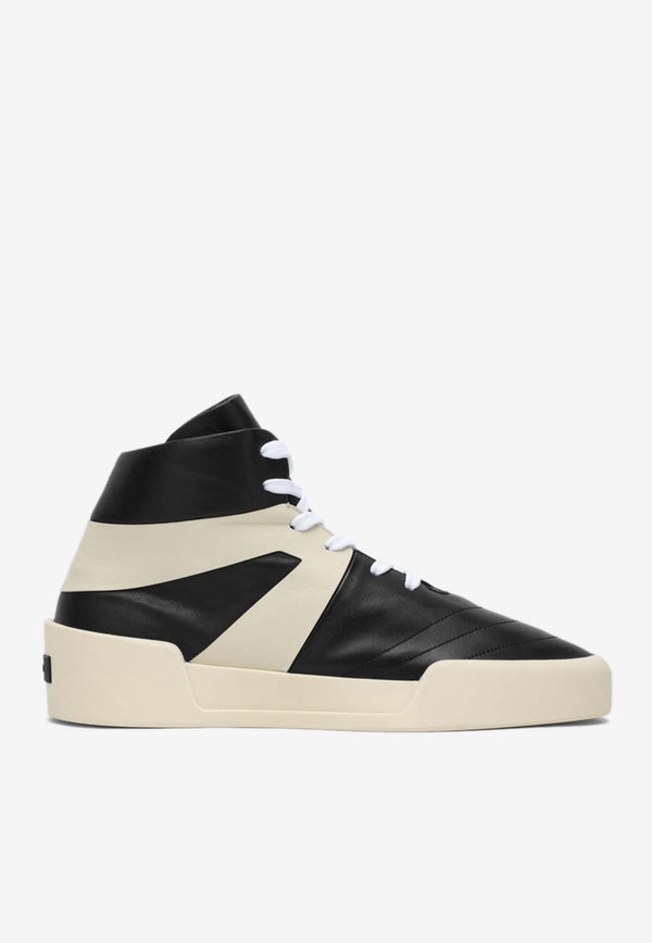 Fear Of God Basketball Leather High-Top Sneakers Black FG24FW80-8025FLT/P_FEARG-001