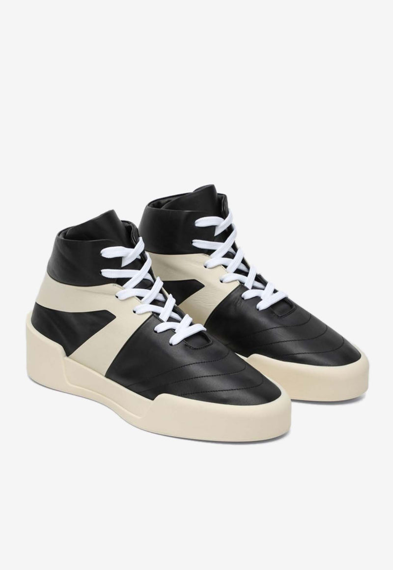 Fear Of God Basketball Leather High-Top Sneakers Black FG24FW80-8025FLT/P_FEARG-001