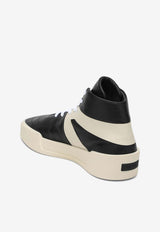 Fear Of God Basketball Leather High-Top Sneakers Black FG24FW80-8025FLT/P_FEARG-001