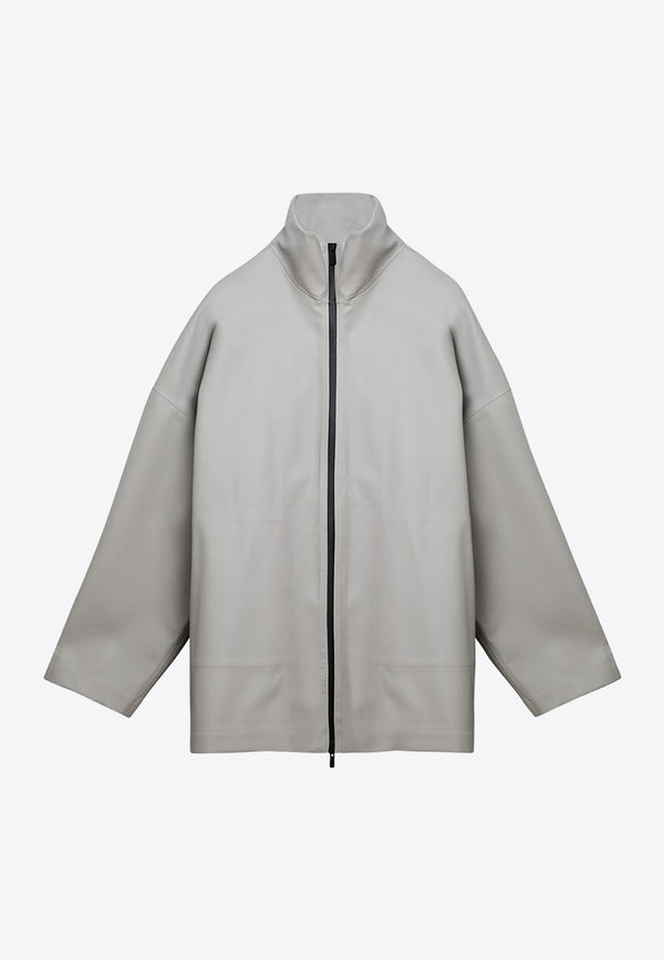 Fear Of God Rubberized High-Neck Jacket Gray FG830-408RUB/O_FEARG-039