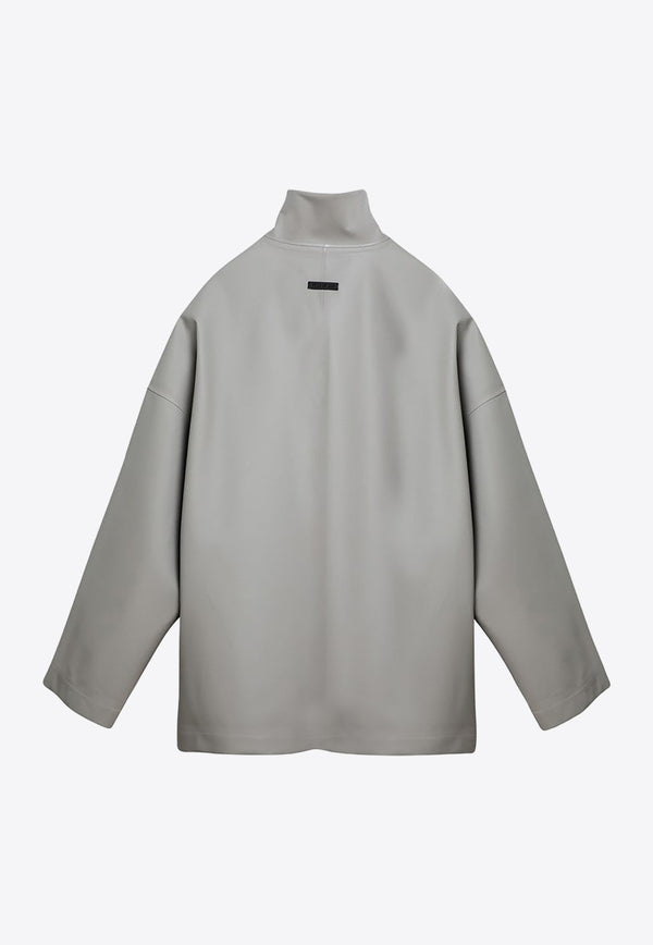 Fear Of God Rubberized High-Neck Jacket Gray FG830-408RUB/O_FEARG-039