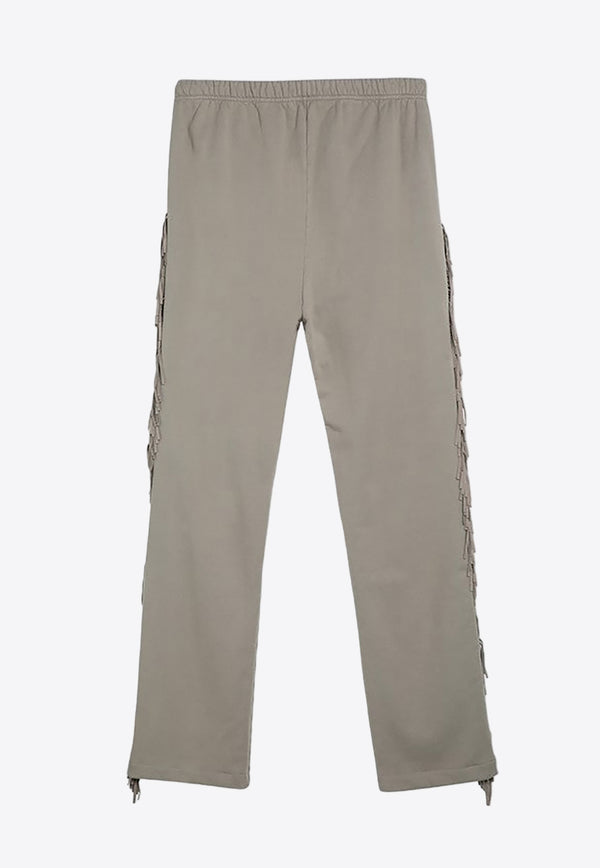 Fear Of God Fringed Track Pants Gray FG840-021KNT/O_FEARG-039