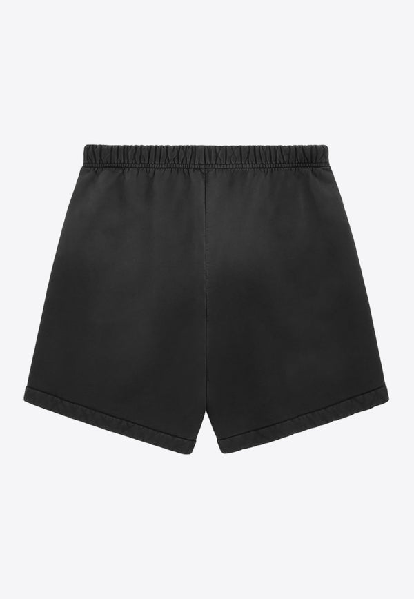 Fear Of God Logo Label Vintage Track Shorts Black FG840-051FLCBLACK