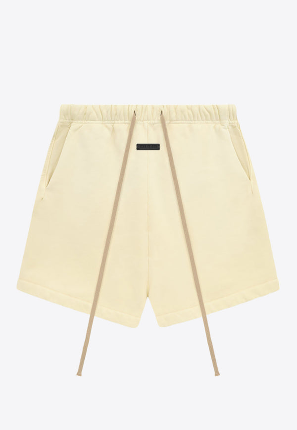 Fear Of God Logo Label Vintage Track Shorts Cream FG840-051FLCCREAM