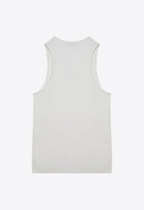 Fear Of God Logo Patch Ribbed Tank Top White FG850-026CTN/O_FEARG-100