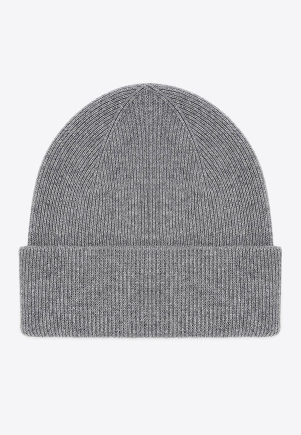 Fear Of God Logo Patch Cashmere Beanie Gray FG870-033GREY