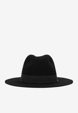 Dolce 
Gabbana Wool Felt Fedora Hat FH652A FU2XJ N0000 Black