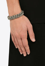 Emanuele Bicocchi Braided Sterling Silver Bracelet Silver FKB02MET/N_EMANU-SI