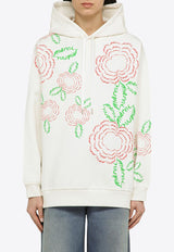 Marni Embroidered Hooded Sweatshirt White FLJE0179P4USCW26/O_MARNI-PFW02