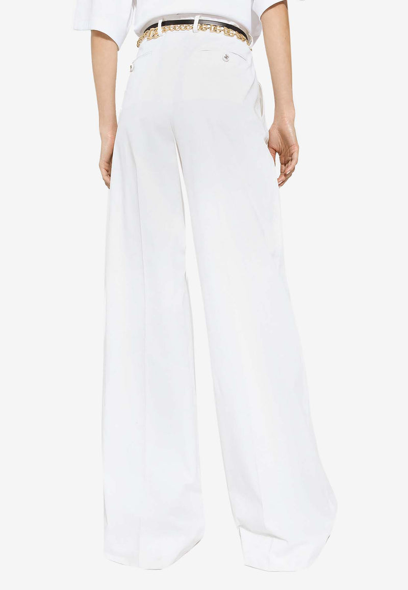 Dolce 
Gabbana Mid-Rise Flared Pants FTC0VT FUFJR W0001