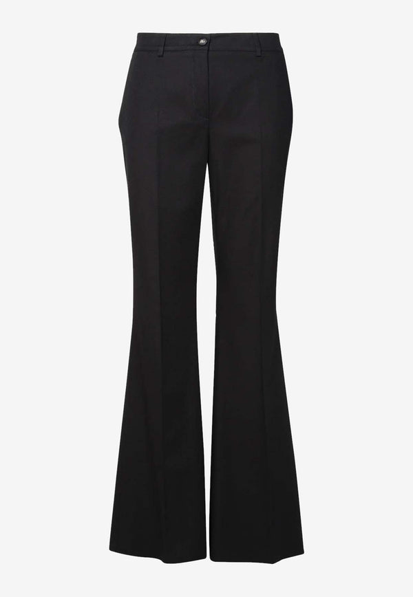 Dolce 
Gabbana Flared Pleat-Front Pants FTC2MT FUFJU N0000