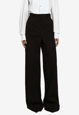 Dolce 
Gabbana Flared Wool Pants FTC32T FU28J N0000 Black